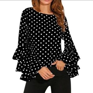 CHIC TRIPLE SLEEVE TOP